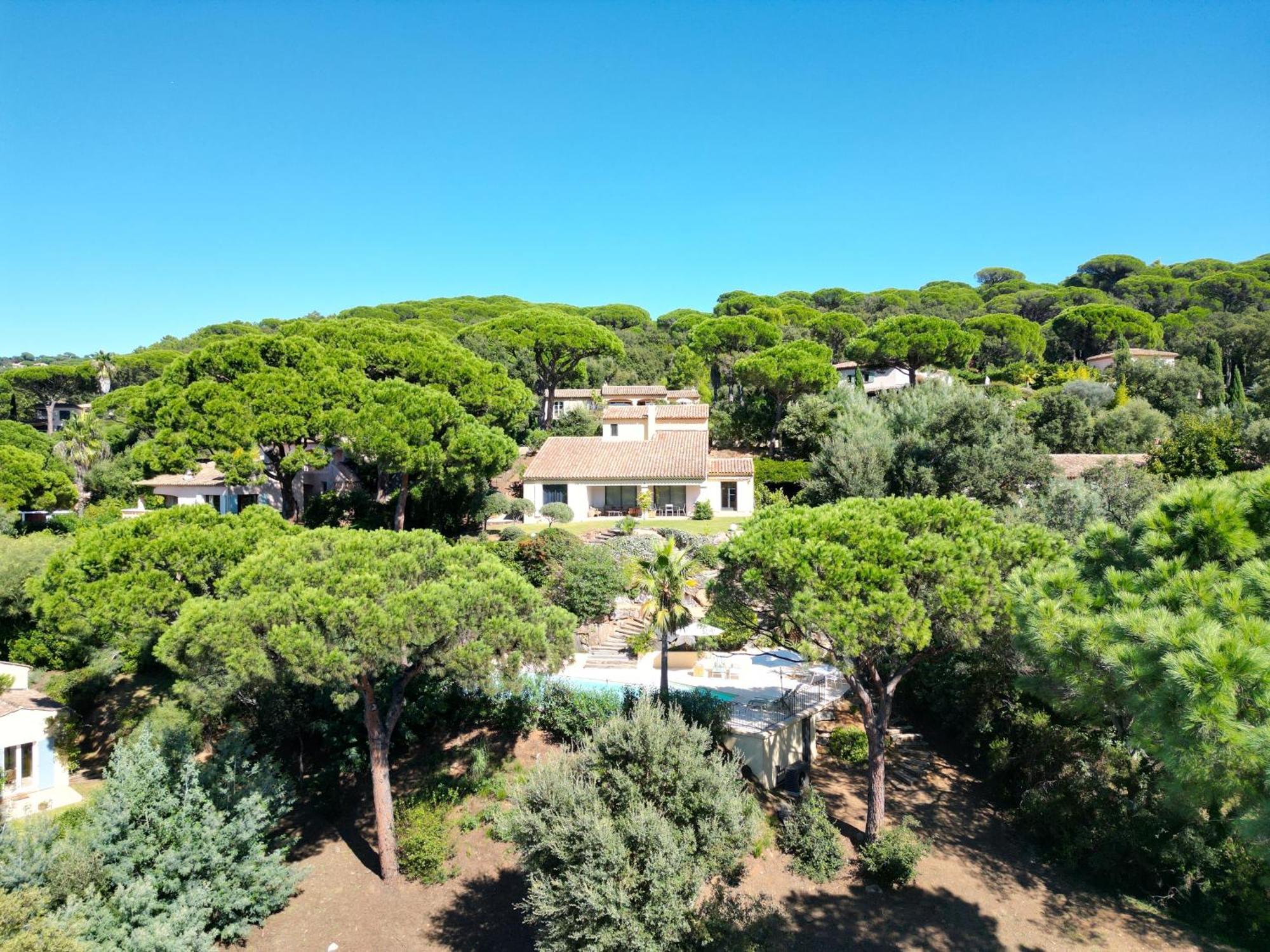 Villa Boca A Gigaro - Avec Vue Et Piscine Chauffee Ла Кроа Валмер Екстериор снимка