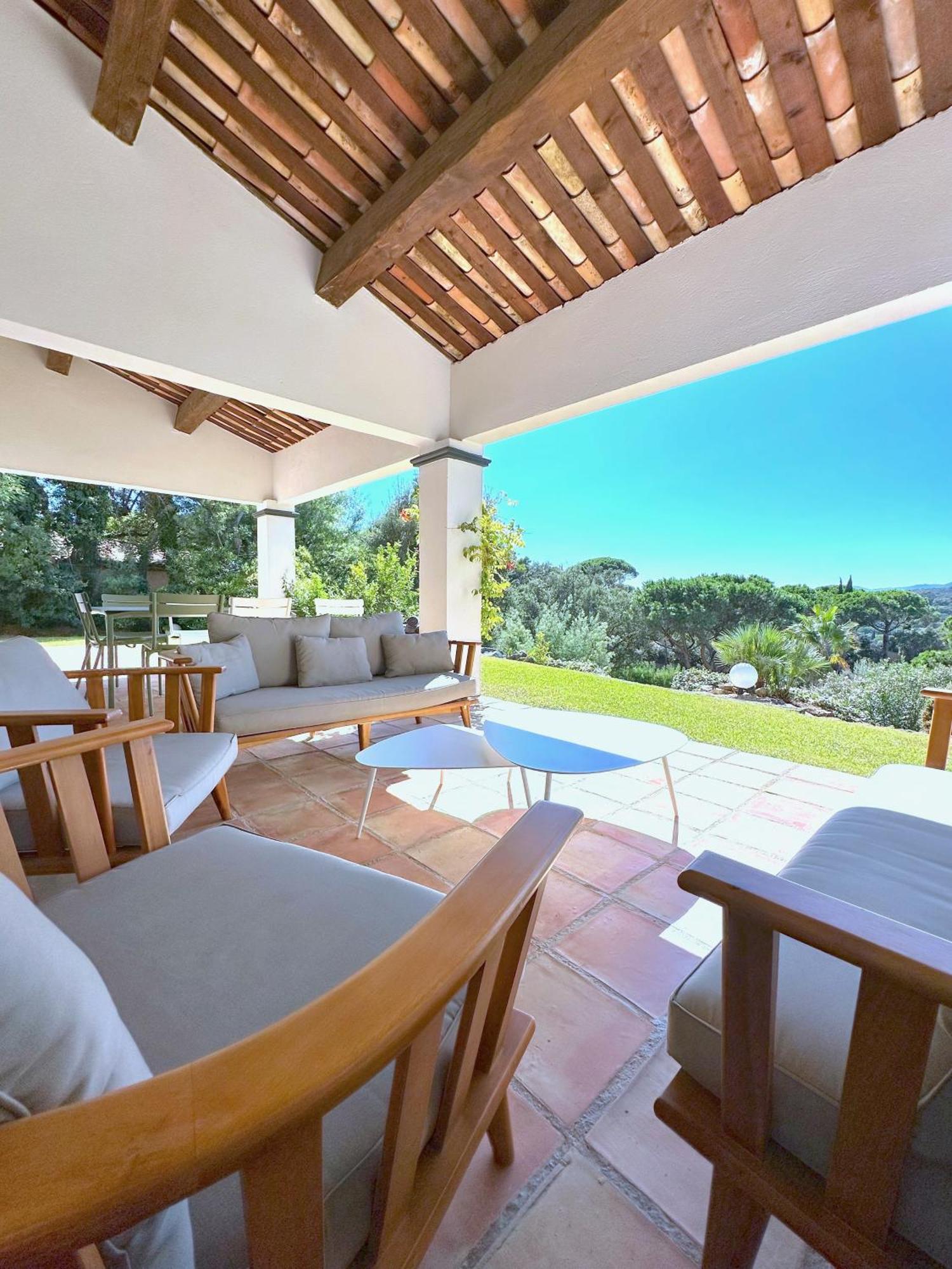Villa Boca A Gigaro - Avec Vue Et Piscine Chauffee Ла Кроа Валмер Екстериор снимка