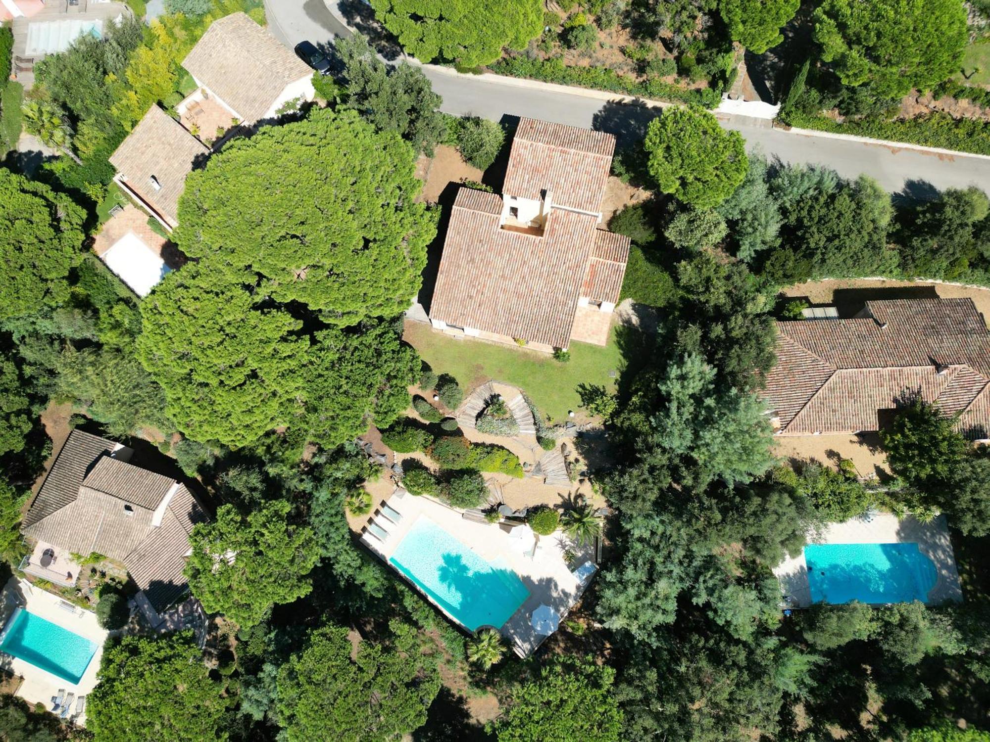 Villa Boca A Gigaro - Avec Vue Et Piscine Chauffee Ла Кроа Валмер Екстериор снимка