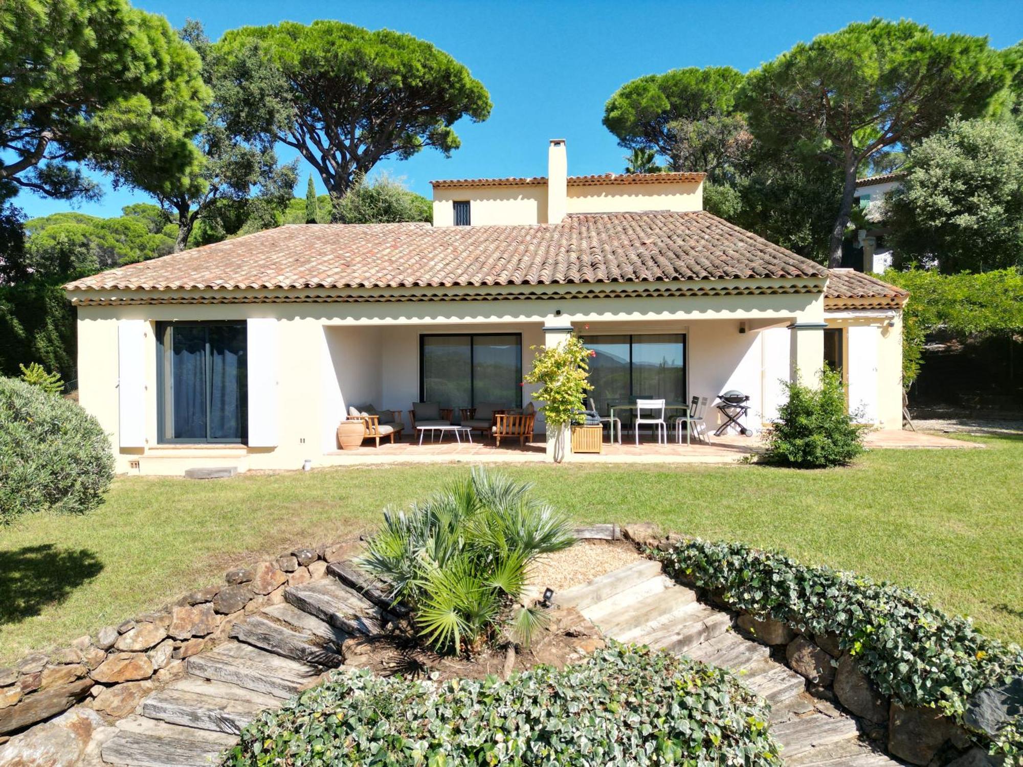 Villa Boca A Gigaro - Avec Vue Et Piscine Chauffee Ла Кроа Валмер Екстериор снимка
