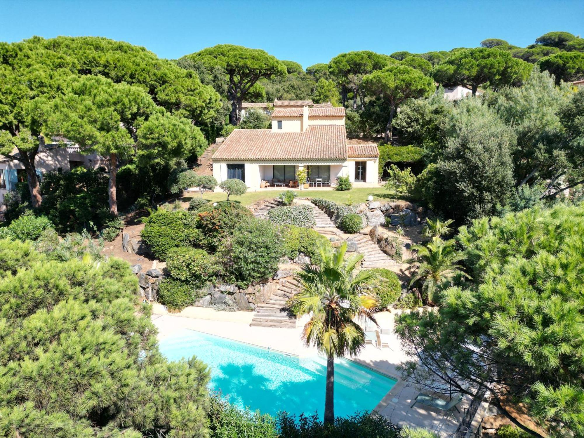 Villa Boca A Gigaro - Avec Vue Et Piscine Chauffee Ла Кроа Валмер Екстериор снимка