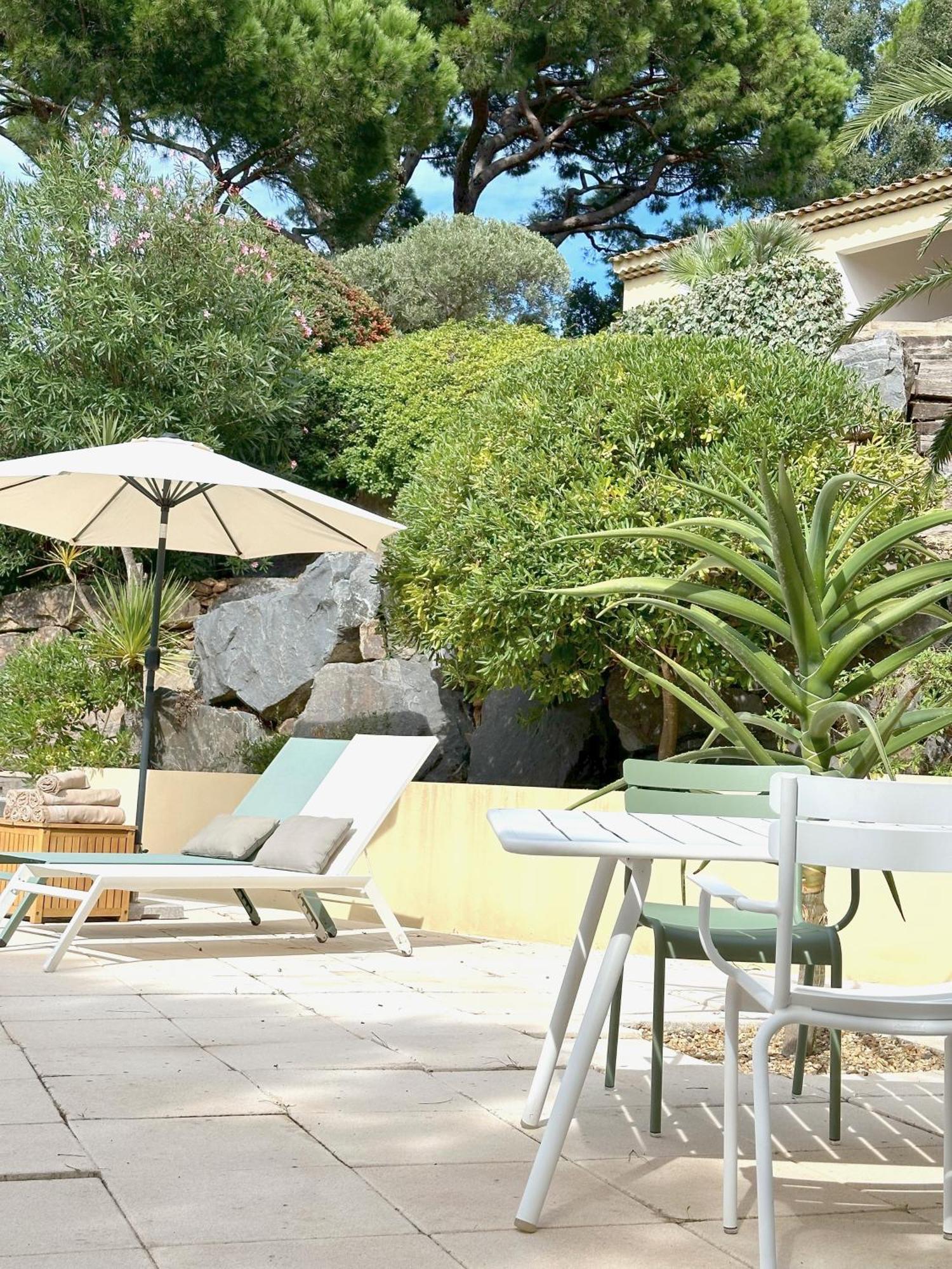 Villa Boca A Gigaro - Avec Vue Et Piscine Chauffee Ла Кроа Валмер Екстериор снимка